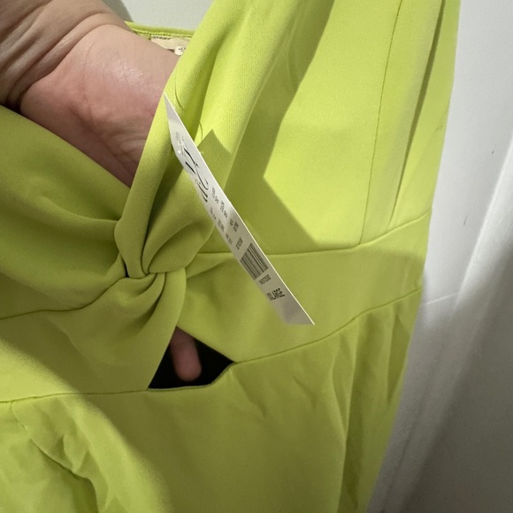 NY&C Lime Green Ruffle Dress – NWT XXL - Picture 4 of 12